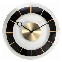 Designové nástěnné hodiny 2790zw Nextime Retro Black 31cm