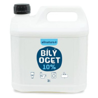 ALLNATURE Bílý ocet 10% 3 l