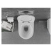 MEXEN Lena Závěsná WC mísa včetně sedátka s slow-slim, Duroplastu, bílá/černý vzor 30224095