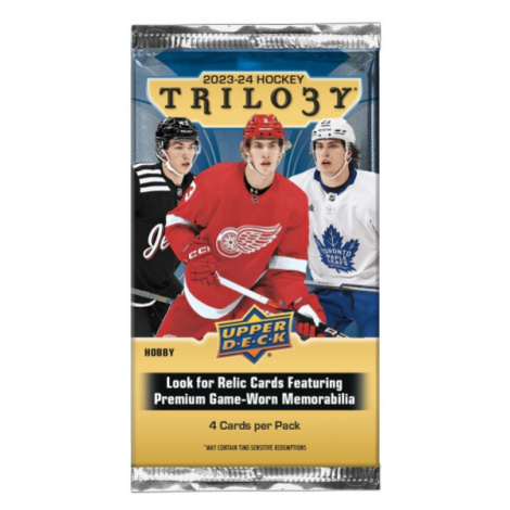 2023-2024 NHL Upper Deck Trilogy Hobby balíček - hokejové karty