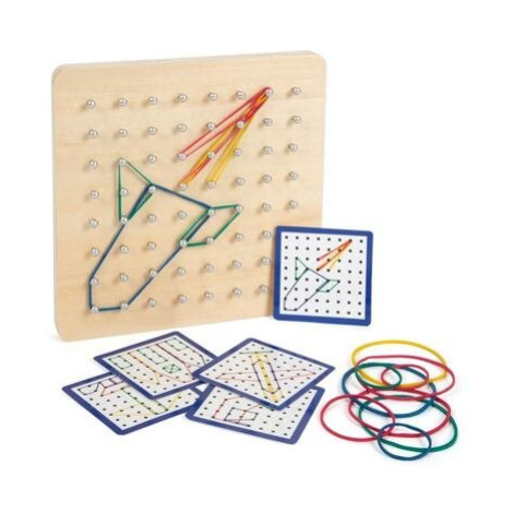 Small Foot Dřevěná deska Geoboard Legler