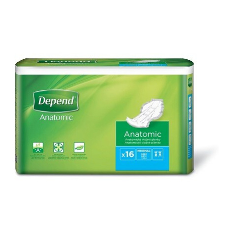 Depend Normal inkontinenční vložné pleny 16 ks Kimberly-Clark