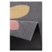 Hanse Home Collection koberce Protiskluzová rohožka Printy 104452 Grey, Multicolor - 40x60 cm