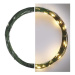 EMOS Vánoční LED řetěz Nanos zelený s časovačem 4 m teplá bílá