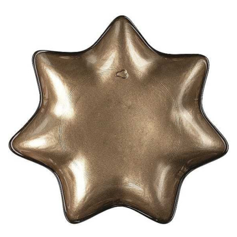 Leonardo CANDELA miska hvězda zlatá 28 cm