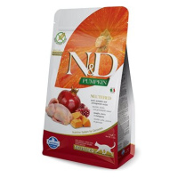 N&D PUMPKIN grain free cat neutered quail & pomegranate 1,5 kg