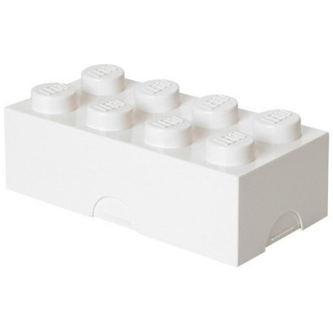 LEGO box na svačinu 100 x 200 x 75 mm - bílá