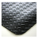 COBA Protiúnavová rohož DECKPLATE, přířezy, černá, bm x 600 mm, max. 18,3 m