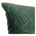 Dekorační polštář s výplní | KVET | zelený vzor | 45x45 cm | 887777 Homla
