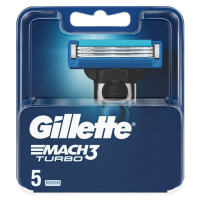 Gillette Mach3 Turbo 3D 5 ks