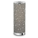 BRILONER LED stolní lampa s hvězdným nebem, pr. 13 cm, 5 W, šedá-chrom BRILO 7334-014