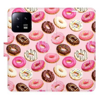 iSaprio flip pouzdro Donuts Pattern 03 pro Xiaomi 13