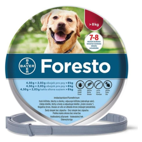 Bayer Foresto obojek pro psy a kočky balení: Foresto obojek pro psy nad 8kg 70cm