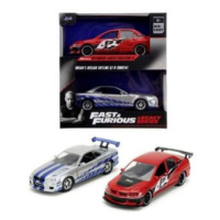 Jada Rychle a zběsile Twin Pack 2006 Mitsubishi Lancer Evo IX + Brianův 2002 Nissan Skyline GTR 