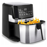 Fritéza Bez Tuku Air Fryer Fritéza Velká 8L 1800W Velká Mísa XL