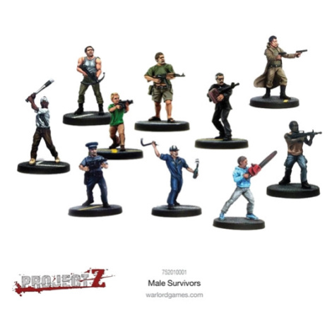Warlord Games Project Z: Male Survivors