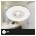 BRILONER LED vestavná svítidla, pr.9 cm, 3x LED, 4,9 W, 480 lm, bílé IP44 BRI 7036-036
