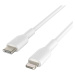 Belkin BOOST Charge USB-C/Lightning kabel, 1m, bílý