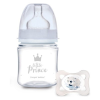 Canpol Babies Antikoliková lahvička 120ml + dudlík set Canpol Babies, Mini Boy - Little Prince