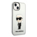 Karl Lagerfeld KLHCP14MHNIKTCT hard silikonové pouzdro iPhone 14 PLUS 6.7" transparent Ikonik Ka