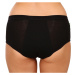 Bodylok Menstruační kalhotky Bambus Hi-Waist Black silná menstruace (BD2204) S