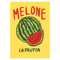 Ilustrace Melon, Studio Dolci, 30 × 40 cm