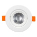 Výklopné podhledové bodové LED 7 W kruh studená 9 cm