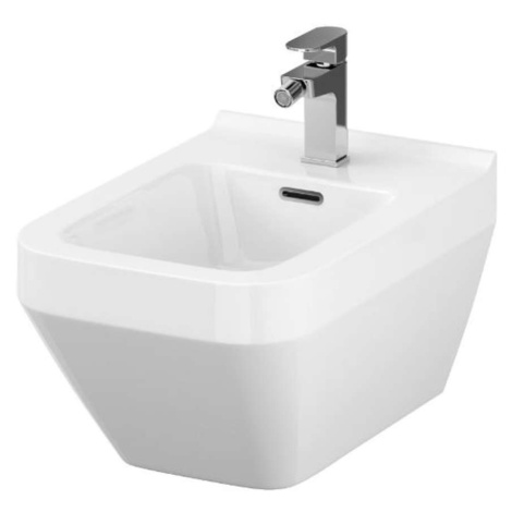 Cersanit Crea - Závěsný bidet, otvor pro baterii, bílá K114-010