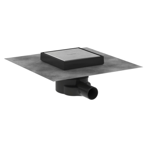 Podlahová vpust DN40 Hansgrohe RainDrain Point 15 cm kartáčovaná nerez nerez 56249800