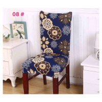 Potah na židli - modrá mandala