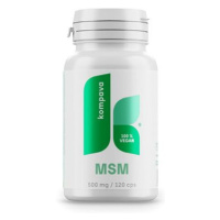 Kompava MSM, 500 mg, 120 kapslí