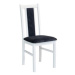 Jídelní židle BOSS 14 Bílá Tkanina 16B