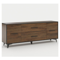 TV Stolek Frida II 2D2S shirin walnut