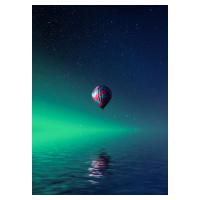 Fotografie Balloon on lake Batllava, Bess Hamiti, 30 × 40 cm