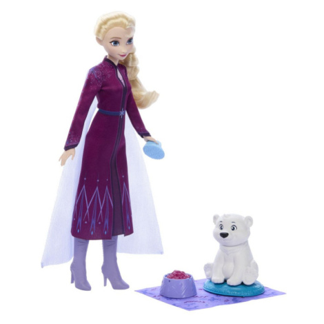 Mattel Frozen panenka Elsa s ledním medvědem
