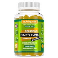 Nutrigums Happy Tums Digestion 60 želé - ananas