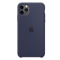 Apple iPhone 11 Pro Max Silikonový kryt půlnočně modrý