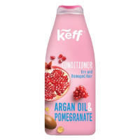 Keff Kondicionér na suché vlasy Granátové jablko & Arganový olej 500 ml