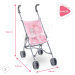 Kočárek skládací Umbrella Stroller Pink Mon Grand Poupon Corolle pro 36–52 cm panenku