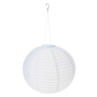 ProGarden Solární závěsné LED svítidlo Ball, pr. 40 cm, teplá bílá