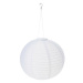 ProGarden Solární závěsné LED svítidlo Ball, pr. 40 cm, teplá bílá