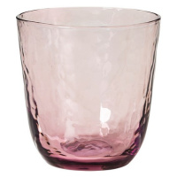 Sklenice 250 ml Broste HAMMERED - fialová