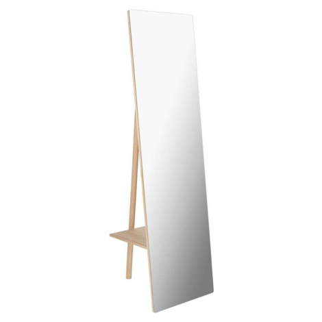 Stojací zrcadlo s dřevěným rámem 45x160 cm Keisy – Kave Home