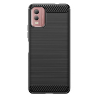 Silikonové pouzdro Carbon Case pro Nokia C32 - černé