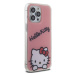 Hello Kitty IML Daydreaming Logo Kryt iPhone 13 Pro růžový