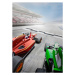 Fotografie Red open-wheel single-seater racing car Car, Jon Feingersh, 30 × 40 cm