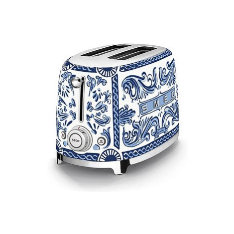 Smeg TSF01DGBEU Dolce&Gabbana Toaster Blu Mediterraneo