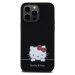 Zadní kryt Hello Kitty Liquid Silicone Daydreaming Logo pro Apple iPhone 15 Pro Max, black