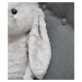 Velký plyšový králík FIGO šedý 120 cm