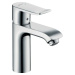 Umyvadlová baterie Hansgrohe Metris pro beztlakové ohřívače, s clic-clacem, chrom 31074000